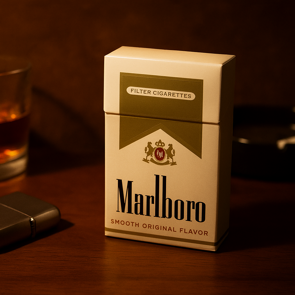 75C92004-36F5-7B7B-5051-B1FE5E8F2FC7 Marlboro (Hard White) Gold American Edition - Image 1